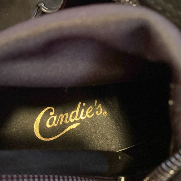 Candie’s Black Over The Knee Block Heel Boots - Picture 9 of 10